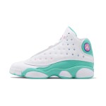 Air Jordan 13 GS "Aurora Green" 439358-100 - 爽やかなクラシック Air Jordan 13 GS "Aurora Green" 439358-100 - ホワイトとミントグリーンのスニーカー