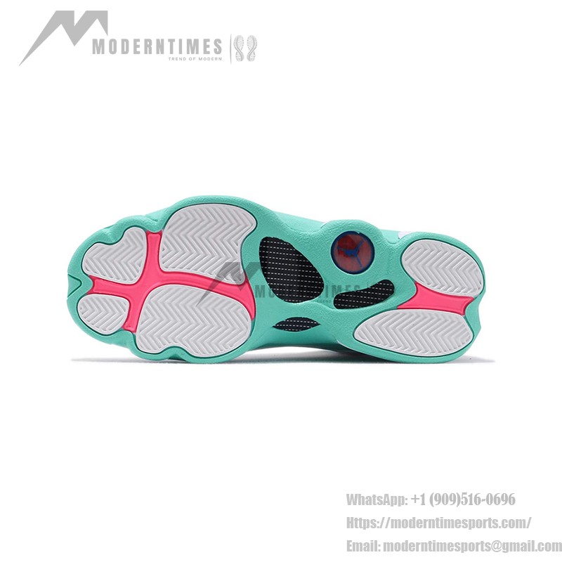 Air Jordan 13 GS "Aurora Green" 439358-100 - 爽やかなクラシック Air Jordan 13 GS "Aurora Green" 439358-100 - ホワイトとミントグリーンのスニーカー