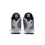 Air Jordan 13 Retro "Atmosphere Grey" 414571-016 - ミニマルグレーのクラシック Air Jordan 13 Retro "Atmosphere Grey" 414571-016 - グレーのレザーとスエードのスニーカー