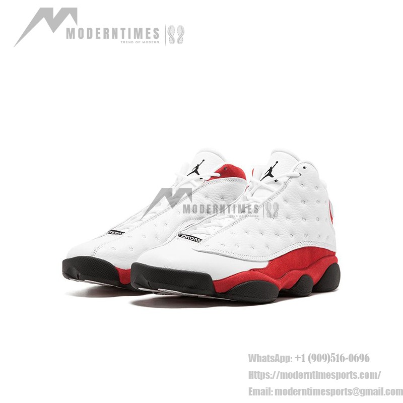 Air Jordan 13 Retro "Chicago" 414571-122 - アイコニックなレッド&ホワイトデザイン Air Jordan 13 Retro "Chicago" 414571-122 - ホワイトレザーとレッドスエードのスニーカー