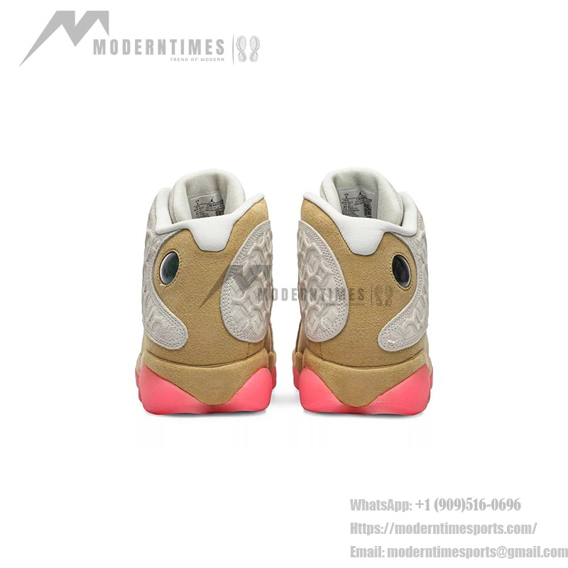 Air Jordan 13 Retro "Chinese New Year" CW4409-100 - エレガントなフェスティブデザイン Air Jordan 13 Retro "Chinese New Year" CW4409-100 - アイボリーとピンクのスニーカー