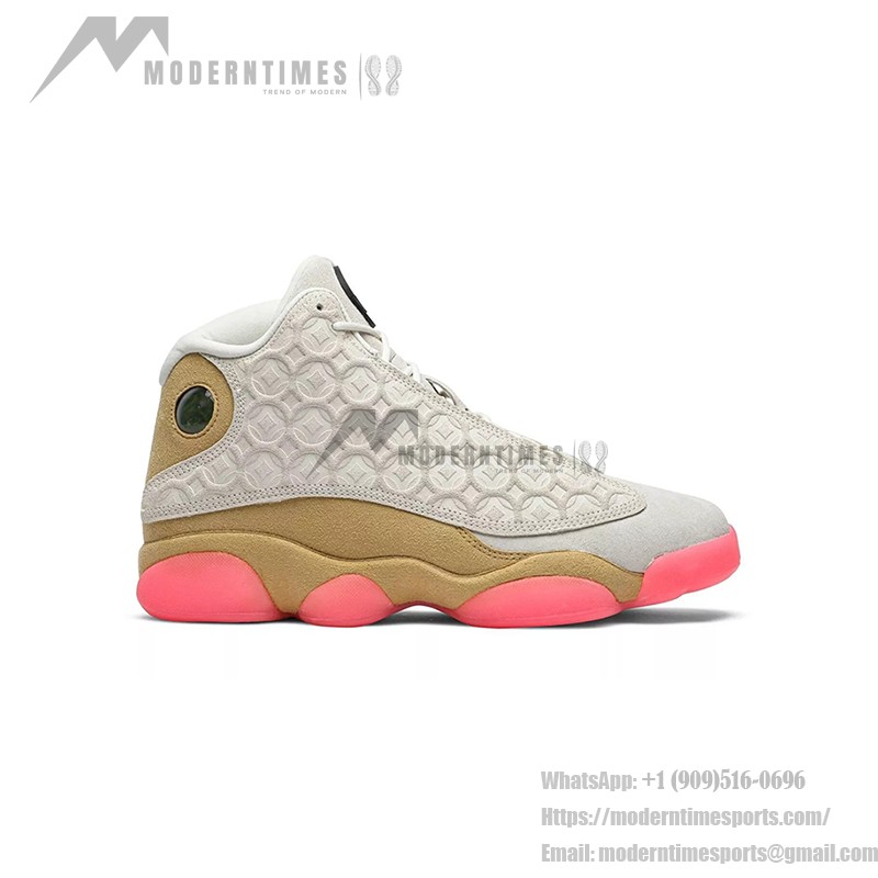 Air Jordan 13 Retro "Chinese New Year" CW4409-100 - エレガントなフェスティブデザイン Air Jordan 13 Retro "Chinese New Year" CW4409-100 - アイボリーとピンクのスニーカー