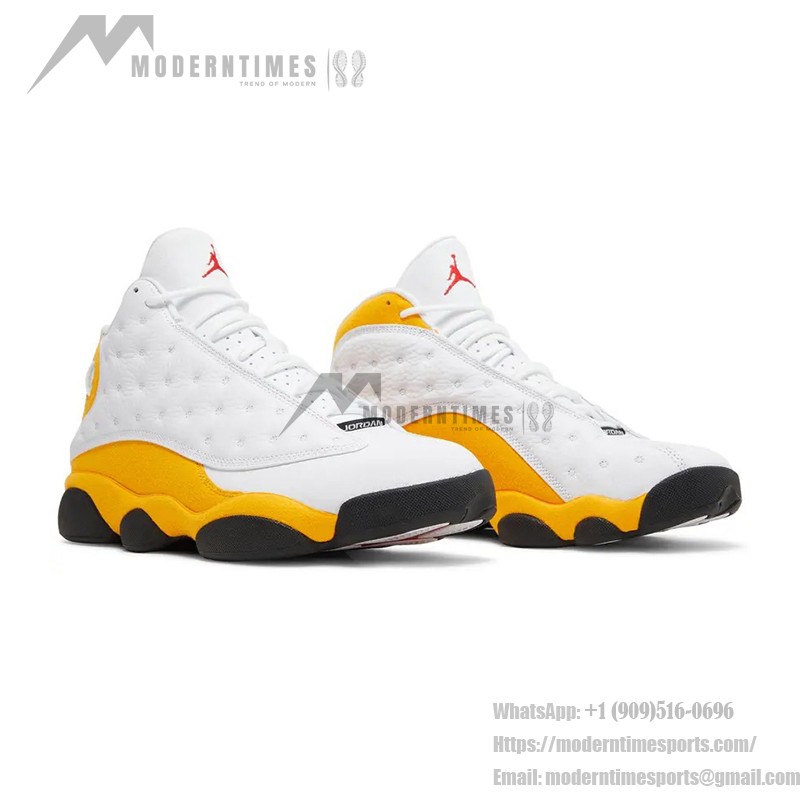 Air Jordan 13 Retro "Del Sol" 414571-167 Air Jordan 13 Retro "Del Sol" 414571-167 - 白と黄色のスニーカー
