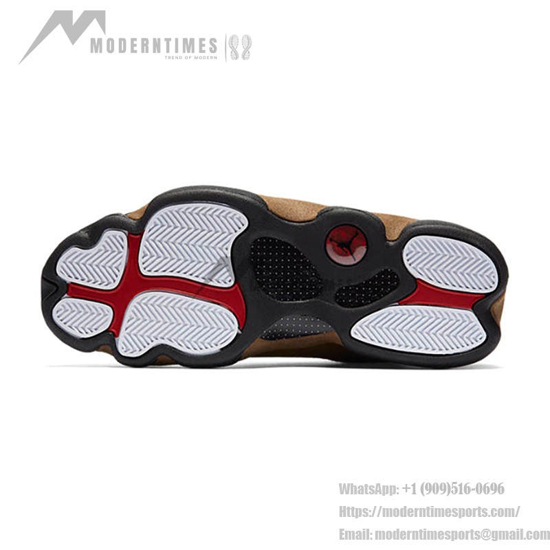 Air Jordan 13 Retro "Black Olive" 884129-006 - ダークスエードクラシック Air Jordan 13 Retro "Black Olive" 884129-006 - ブラックスエードとオリーブグリーンのスニーカー