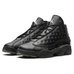 Air Jordan 13 Retro "Black Metallic Gold" DC9443-007 - 高級感あふれるブラック&ゴールドデザイン Air Jordan 13 Retro "Black Metallic Gold" DC9443-007 - ブラックレザーとゴールドアクセントのスニーカー