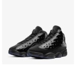 Air Jordan 13 Retro "Cap and Gown" 414571-012 - ラグジュアリーなオールブラックデザイン Air Jordan 13 Retro "Cap and Gown" 414571-012 - ブラックパテントレザーとスエードスニーカー