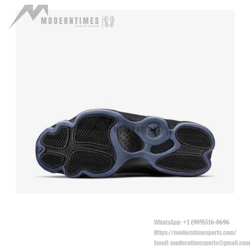 Air Jordan 13 Retro "Cap and Gown" 414571-012 - ラグジュアリーなオールブラックデザイン Air Jordan 13 Retro "Cap and Gown" 414571-012 - ブラックパテントレザーとスエードスニーカー