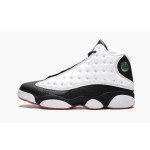 Air Jordan 13「ヒーガットゲーム」 - アイコニックなブラック&ホワイトデザイン Air Jordan 13「ヒーガットゲーム」414571-104 - ブラック&ホワイトのバスケットボールスニーカー