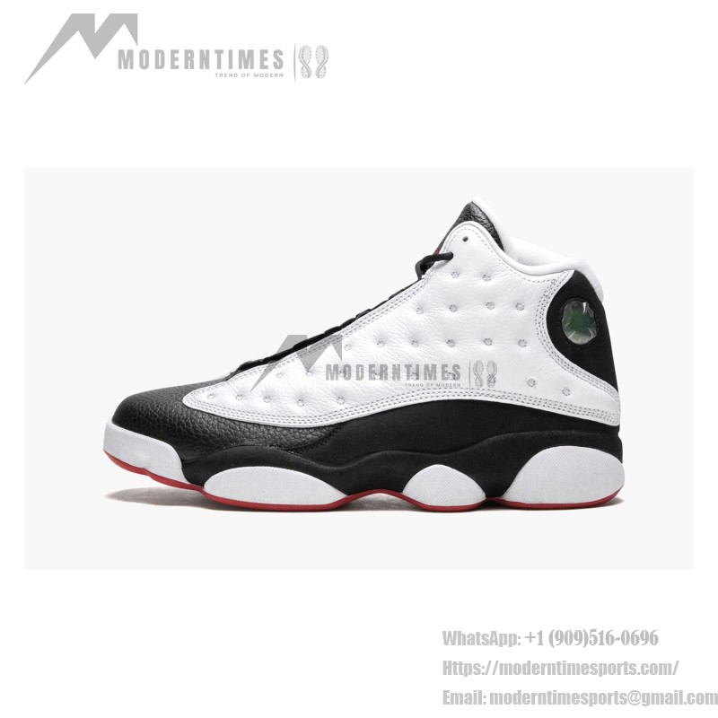 Air Jordan 13「ヒーガットゲーム」 - アイコニックなブラック&ホワイトデザイン Air Jordan 13「ヒーガットゲーム」414571-104 - ブラック&ホワイトのバスケットボールスニーカー