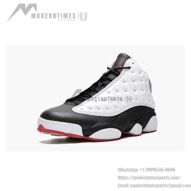 Air Jordan 13「ヒーガットゲーム」 - アイコニックなブラック&ホワイトデザイン Air Jordan 13「ヒーガットゲーム」414571-104 - ブラック&ホワイトのバスケットボールスニーカー