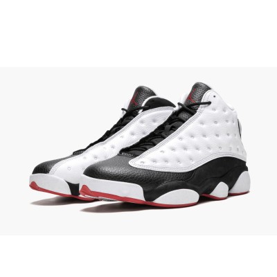 Air Jordan 13 "He Got Game" 414571-104 - Iconic Black & White Design | Timeless Basketball Sneaker