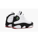 Air Jordan 13「ヒーガットゲーム」 - アイコニックなブラック&ホワイトデザイン Air Jordan 13「ヒーガットゲーム」414571-104 - ブラック&ホワイトのバスケットボールスニーカー