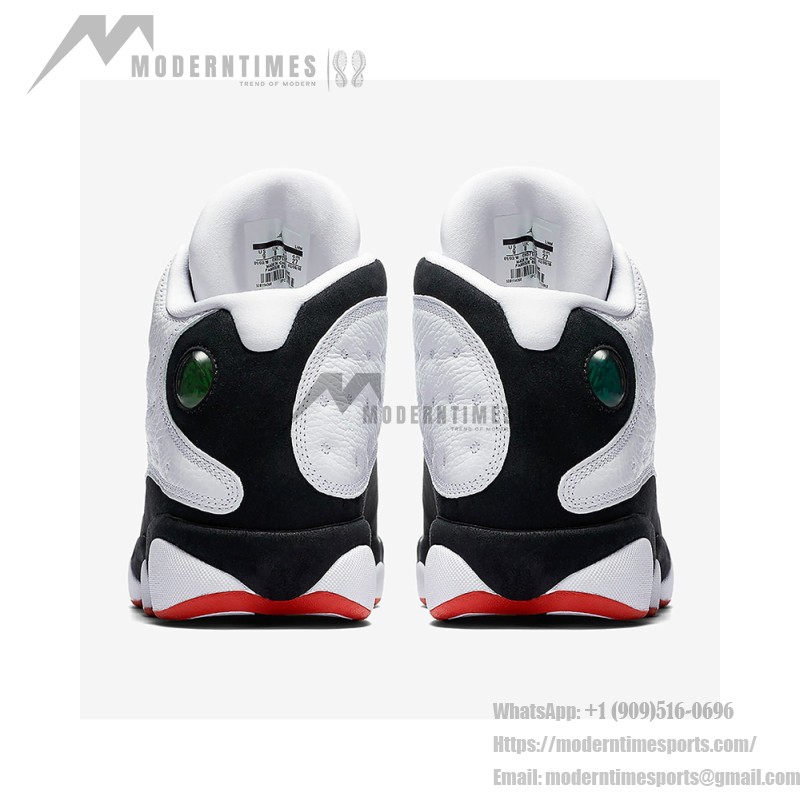 Air Jordan 13「ヒーガットゲーム」 - アイコニックなブラック&ホワイトデザイン Air Jordan 13「ヒーガットゲーム」414571-104 - ブラック&ホワイトのバスケットボールスニーカー