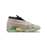Air Jordan 14 Low WMNS DJ1034-200 Stilvolle Damen Sneaker Air Jordan 14 Low WMNS DJ1034-200 Damen Sneaker in Erdtönen mit grünen und goldenen Akzenten