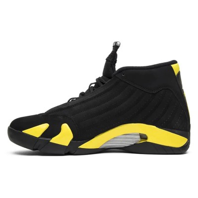 Air Jordan 14 "ブラック/イエロー" 487471-070 | メンズ/ウィメンズハイカットバスケットボールスニーカー | 快適でスタイリッシュ、限定版