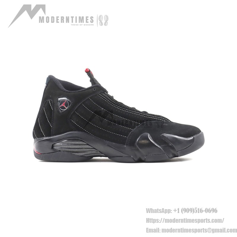 Air Jordan 14 Retro Ikonisches Ferrari-inspiriertes Design Air Jordan 14 Retro - Schwarz-Rote Ferrari-inspirierte Sneakers