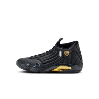 Air Jordan 14 Retro DMP 487471-022 - ブラック＆ゴールド「ラストショット」バスケットシューズ | 伝説と贅沢の完璧な融合