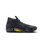 Air Jordan 14 Retro DMP - ブラック&ゴールド バスケットボールシューズ Air Jordan 14 Retro DMP 487471-022 - ブラック&ゴールド「ラストショット」スニーカー