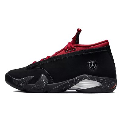 Air Jordan 14 "블랙/레드" DH4121-006 | 남녀 하이탑 농구 스니커즈 | 편안하고 스타일리시, 한정판
