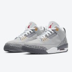 Air Jordan 3 "Cool Grey" 限定版スニーカー サイドビューのAir Jordan 3 "Cool Grey" CT8532-012 スニーカー
