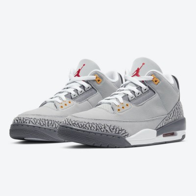 限定版クラシック復活：Air Jordan 3 "Cool Grey" CT8532-012 新発売