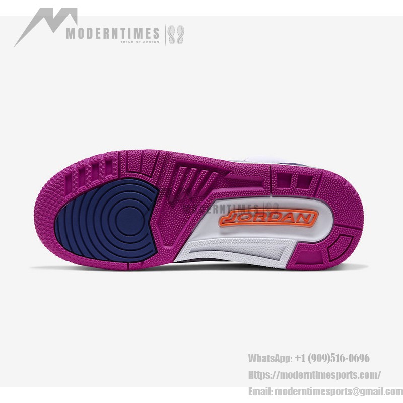 Air Jordan 3 Retro Barely Grape Classic Casual Sneakers Limited Edition Air Jordan 3 Retro Barely Grape Classic Casual Sneakers 441140-500