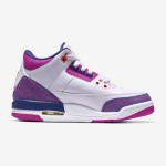 Air Jordan 3 Retro Barely Grape Classic Casual Sneakers Limited Edition Air Jordan 3 Retro Barely Grape Classic Casual Sneakers 441140-500