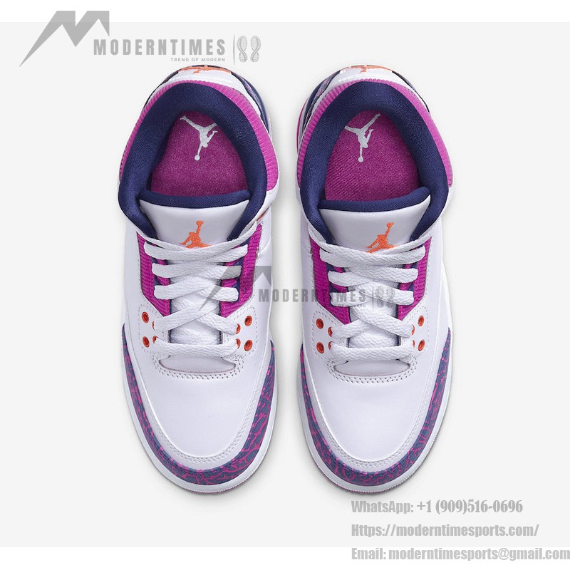 Air Jordan 3 Retro Barely Grape Classic Casual Sneakers Limited Edition Air Jordan 3 Retro Barely Grape Classic Casual Sneakers 441140-500
