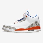 エア ジョーダン 3 “Knicks” クラシック カジュアル スニーカー 限定版 エア ジョーダン 3 “Knicks” 136064-148