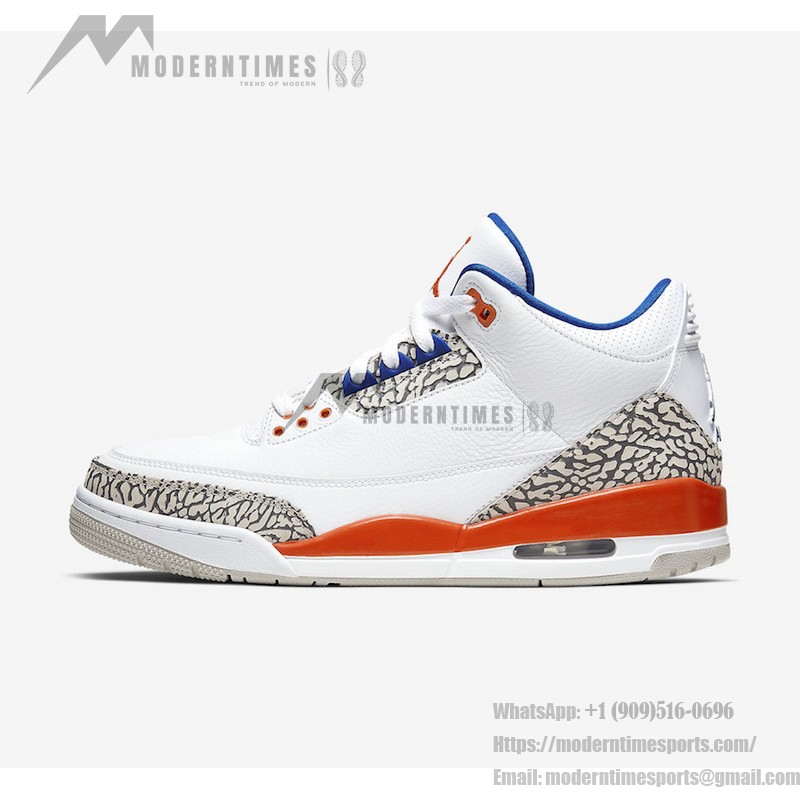 エア ジョーダン 3 “Knicks” クラシック カジュアル スニーカー 限定版 エア ジョーダン 3 “Knicks” 136064-148