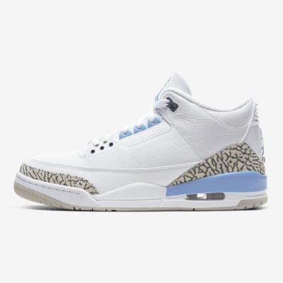 限定版 Air Jordan 3 Retro "UNC" ノースカロライナブルー クラシックカジュアルスニーカー CT8532-104