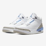 限定版 Air Jordan 3 Retro "UNC" ノースカロライナブルー クラシックカジュアルスニーカー CT8532-104 Air Jordan 3 Retro "UNC" ノースカロライナブルークラシックカジュアルスニーカー