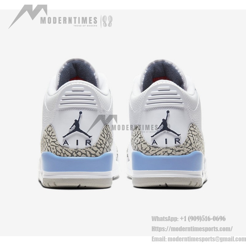 限定版 Air Jordan 3 Retro "UNC" ノースカロライナブルー クラシックカジュアルスニーカー CT8532-104 Air Jordan 3 Retro "UNC" ノースカロライナブルークラシックカジュアルスニーカー