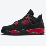 Air Jordan 4 Retro Red Thunder CT8527-016 スニーカー Air Jordan 4 Retro Red Thunder CT8527-016 スニーカー - 大胆な赤黒デザイン
