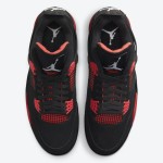 Air Jordan 4 Retro Red Thunder CT8527-016 スニーカー Air Jordan 4 Retro Red Thunder CT8527-016 スニーカー - 大胆な赤黒デザイン