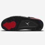 Air Jordan 4 Retro Red Thunder CT8527-016 スニーカー Air Jordan 4 Retro Red Thunder CT8527-016 スニーカー - 大胆な赤黒デザイン