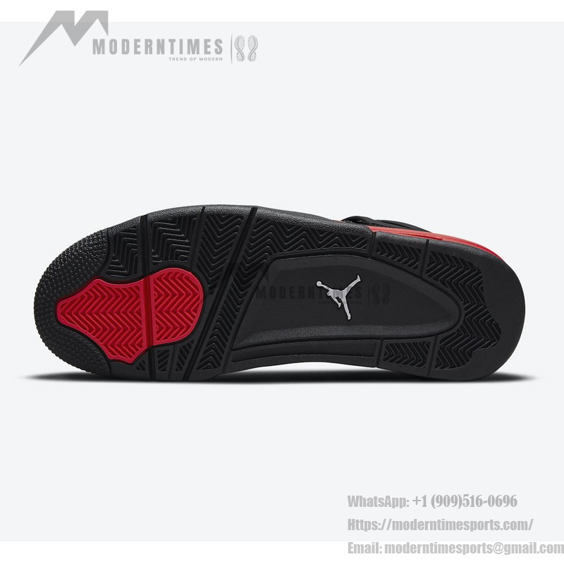 Air Jordan 4 Retro Red Thunder CT8527-016 スニーカー Air Jordan 4 Retro Red Thunder CT8527-016 スニーカー - 大胆な赤黒デザイン