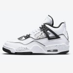 Men's Air Jordan 4 Retro 'DIY' DC4101-100 Sneakers Men's Air Jordan 4 Retro 'DIY' DC4101-100 Customizable White and Black Sneakers with Ultimate Comfort