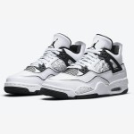 Men's Air Jordan 4 Retro 'DIY' DC4101-100 Sneakers Men's Air Jordan 4 Retro 'DIY' DC4101-100 Customizable White and Black Sneakers with Ultimate Comfort