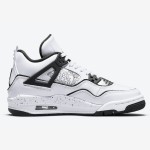 Men's Air Jordan 4 Retro 'DIY' DC4101-100 Sneakers Men's Air Jordan 4 Retro 'DIY' DC4101-100 Customizable White and Black Sneakers with Ultimate Comfort