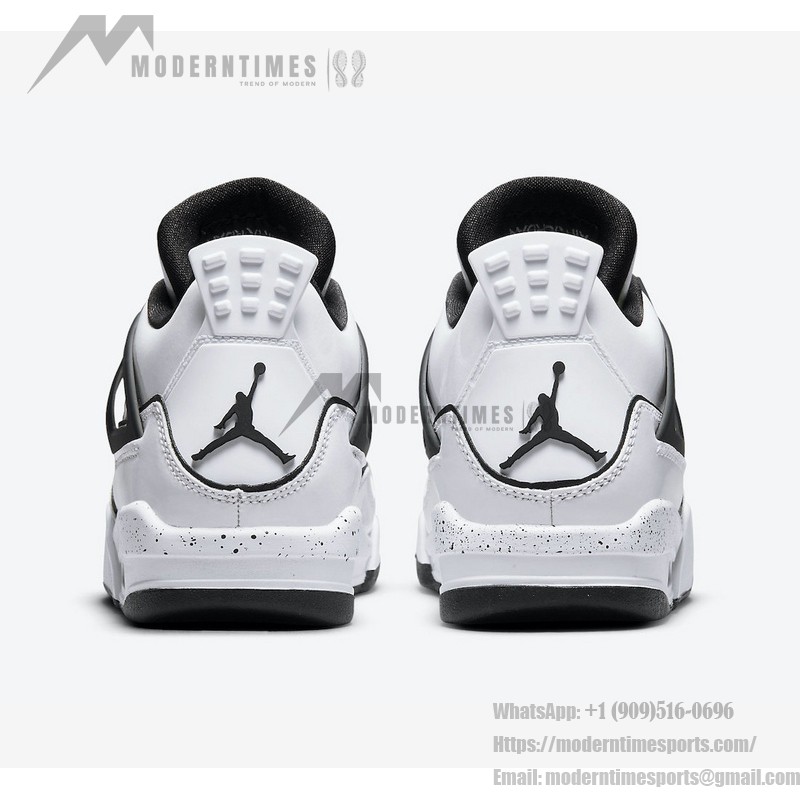Men's Air Jordan 4 Retro 'DIY' DC4101-100 Sneakers Men's Air Jordan 4 Retro 'DIY' DC4101-100 Customizable White and Black Sneakers with Ultimate Comfort