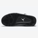 Men's Air Jordan 4 Retro 'DIY' DC4101-100 Sneakers Men's Air Jordan 4 Retro 'DIY' DC4101-100 Customizable White and Black Sneakers with Ultimate Comfort