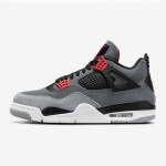 Air Jordan 4 Infrared DH6927-061 スニーカー Air Jordan 4 Infrared DH6927-061 スニーカー - クラシックな黒と鮮やかなインフラレッドアクセント