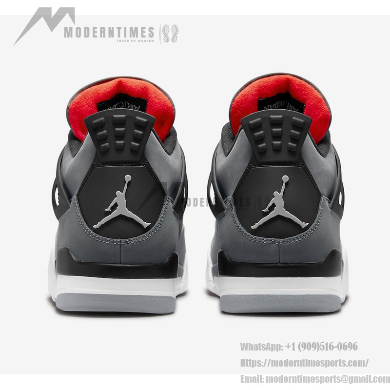 Air Jordan 4 Infrared DH6927-061 スニーカー Air Jordan 4 Infrared DH6927-061 スニーカー - クラシックな黒と鮮やかなインフラレッドアクセント