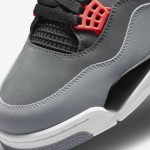 Air Jordan 4 Infrared DH6927-061 スニーカー Air Jordan 4 Infrared DH6927-061 スニーカー - クラシックな黒と鮮やかなインフラレッドアクセント