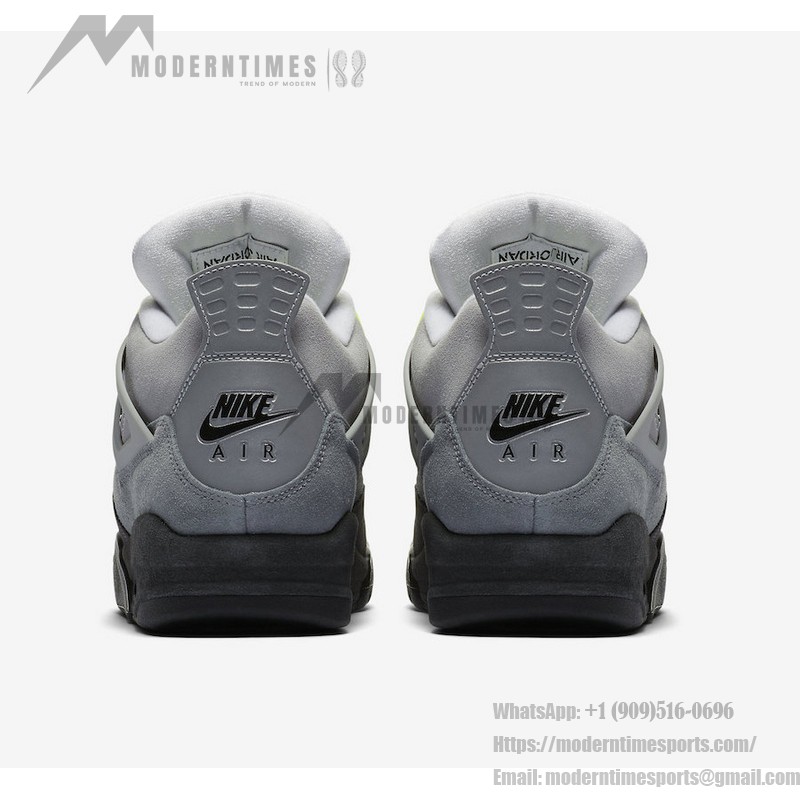 Air Jordan 4 Retro SE Neon 95 CT5342-007 - グレーとネオンのアクセント グレーとネオンの Air Jordan 4 Retro SE Neon 95 CT5342-007 スニーカー
