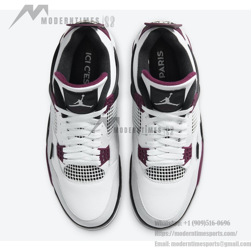 Air Jordan 4 PSG CZ5624-100 パリ・サンジェルマンスニーカー Air Jordan 4 PSG CZ5624-100 パリ・サンジェルマン クラシックホワイトボルドースニーカー