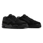 Air Jordan 4 RM GS "Black Cat" FQ7938-004 - オールブラックストリートウェアスニーカー Air Jordan 4 RM GS "Black Cat" FQ7938-004 オールブラックローカットスニーカー