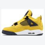 Air Jordan 4 Retro Lightning 2021 CT8527-700 スニーカー Air Jordan 4 Retro Lightning 2021 CT8527-700 スニーカー - クラシックな黄色と黒のデザイン