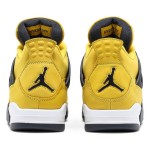 Air Jordan 4 Retro Lightning 2021 CT8527-700 スニーカー Air Jordan 4 Retro Lightning 2021 CT8527-700 スニーカー - クラシックな黄色と黒のデザイン